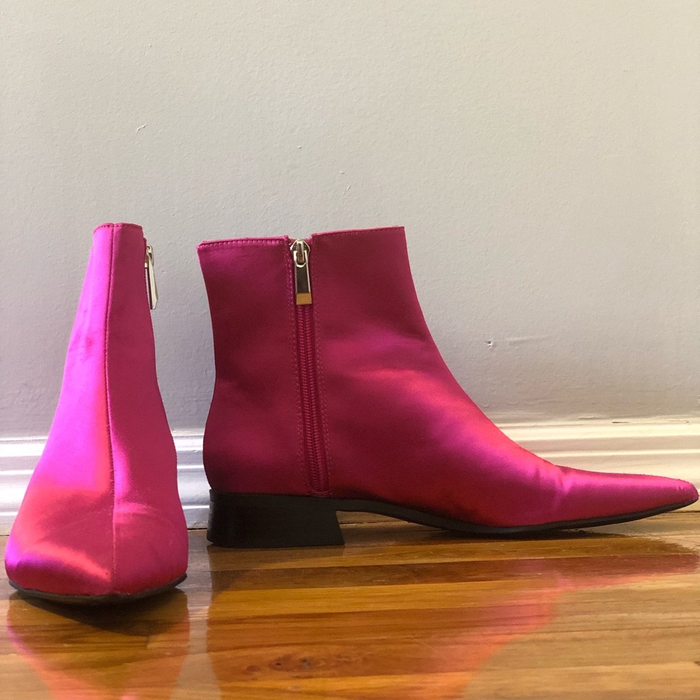 Zara pointy toe boots